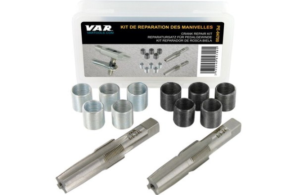 VAR Pedalgewindebohrersatz PE-04700 5/8"x24 tpi Set für links und rechts