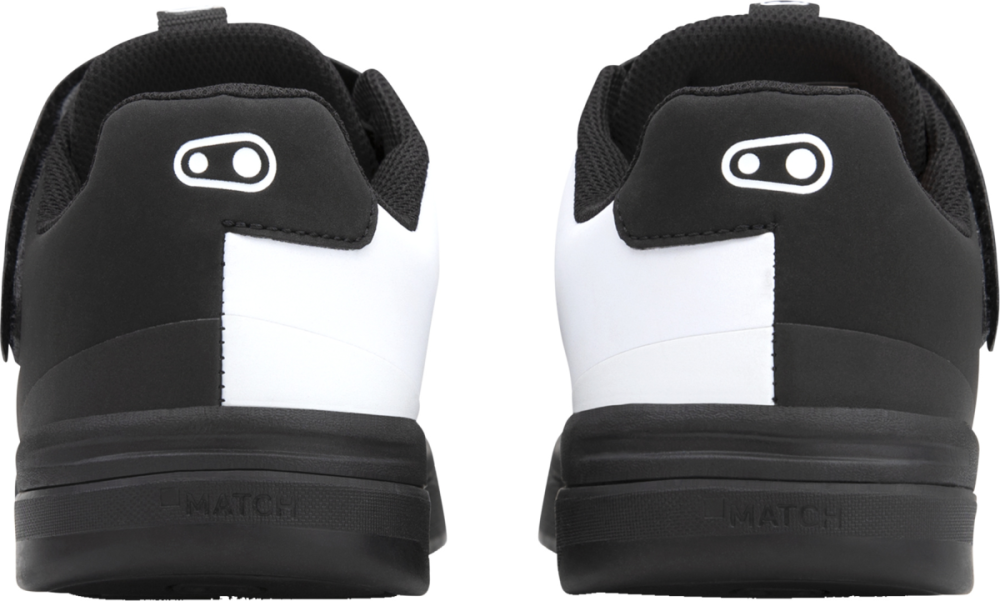 Crankbrothers stamp schuh speedlace/strap schwarz-weiss