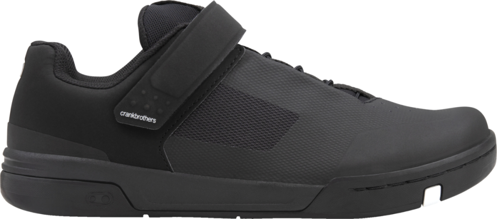 Crankbrothers stamp schuh speedlace/strap schwarz-weiss