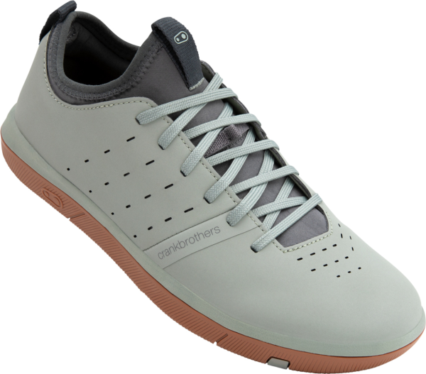 Crankbrothers stamp street schuh lace sage-grau