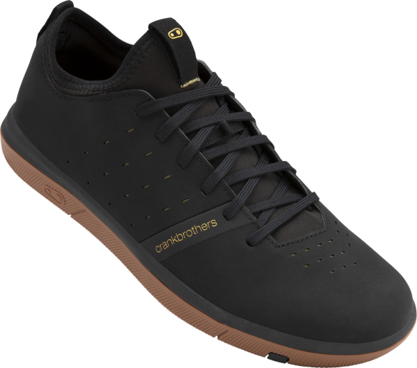 Crankbrothers stamp street schuh lace schwarz-gold