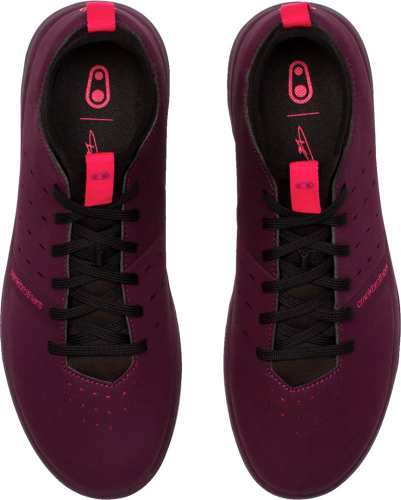 Crankbrothers stamp street schuh lace violett-pink