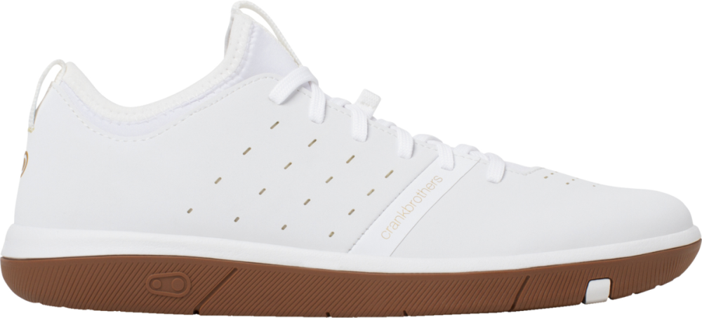 Crankbrothers stamp street schuh lace weiss-gold