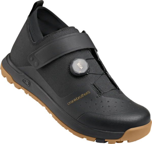 Crankbrothers stamp trail schuh boa schwarz/gold