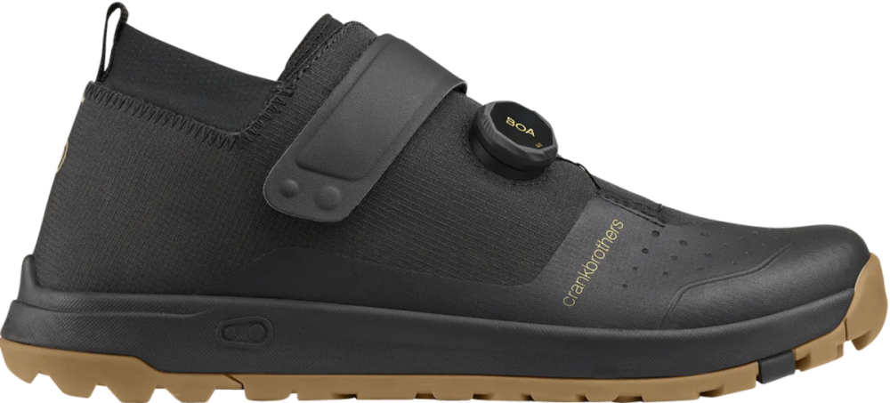 Crankbrothers stamp trail schuh boa schwarz/gold