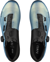 Fizik Decos Carbon Shoes irid. leuchtend hellblau 39