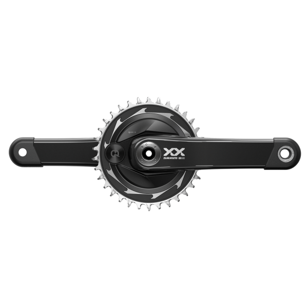 SRAM Powermeter XX SL Eagle T-Type 34Z 175mm Spiderbased Q168 CL55 DUB Black