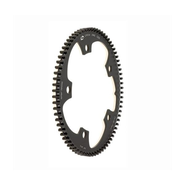 Gates Carbon Drive Riemenscheibe Gates CT 74Z Tan 74 Zähne / LK Ø130mm / 5 ArmCenter Track, Z=74 , Ø 130mm, 5 Arm, Tand