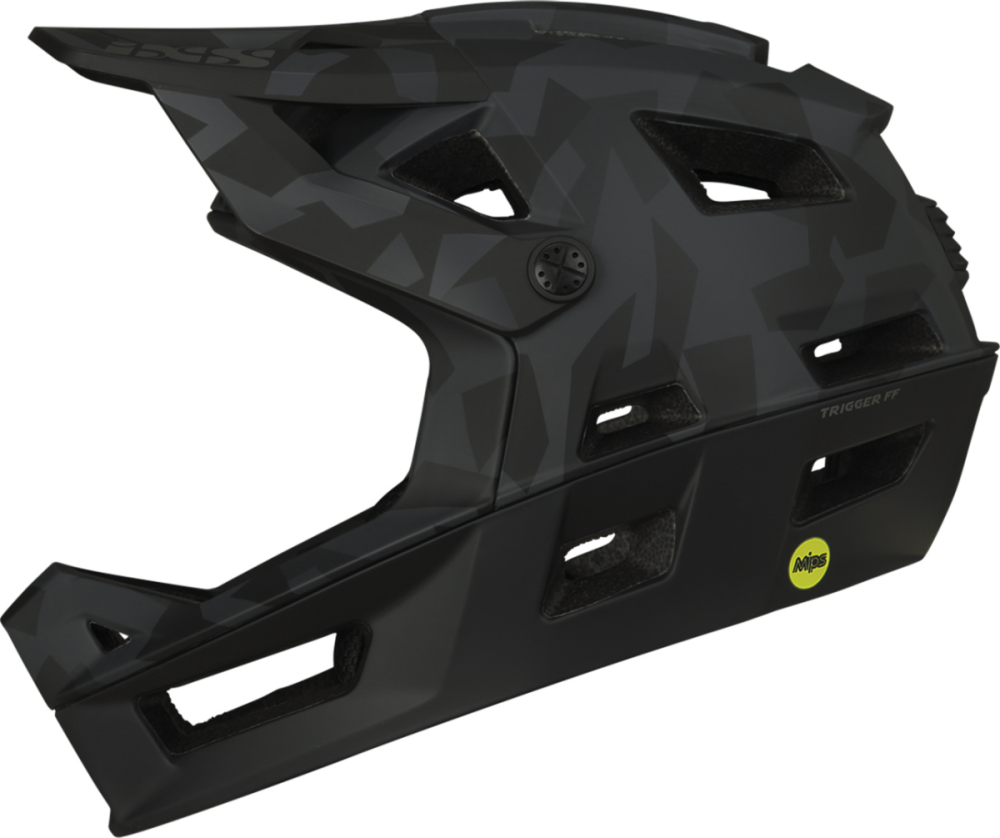 IXS Trigger FF MIPS Helm camo schwarz