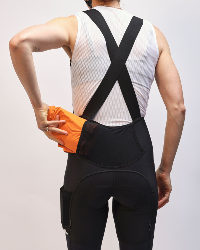 Albion Cycling Men's abr1 pocket bib shorts (black) - 2022 season