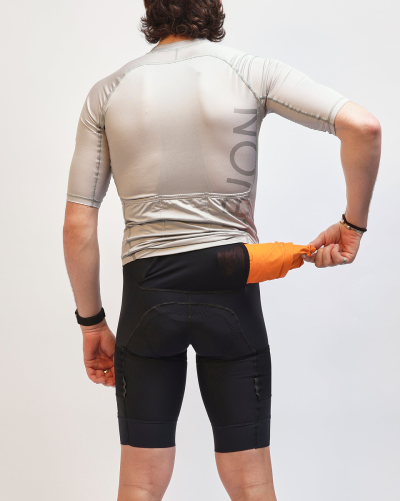 Albion Cycling Men's abr1 pocket bib shorts (black) - 2022 season