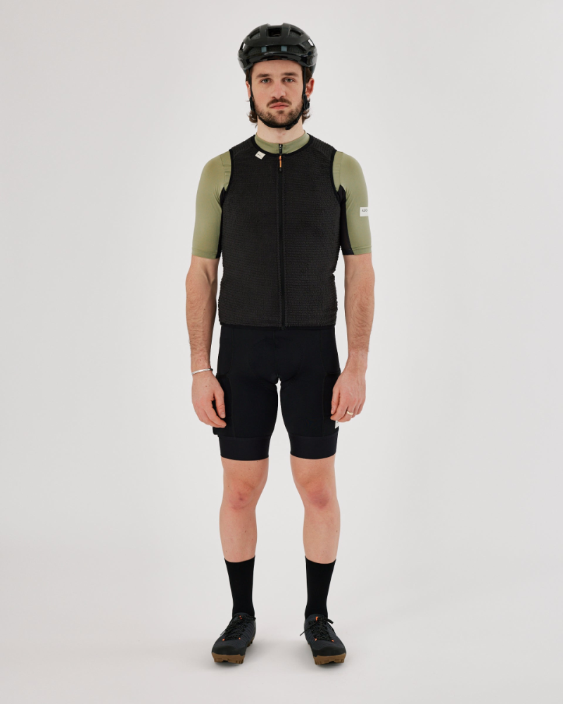 Albion Cycling unisex primaloft active evolve body warmer (graphite)