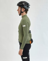 Albion Cycling men's traverse long sleeve jersey (mineral green)