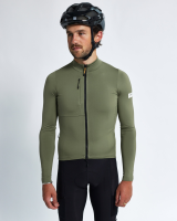 Albion Cycling men's traverse long sleeve jersey (mineral green)