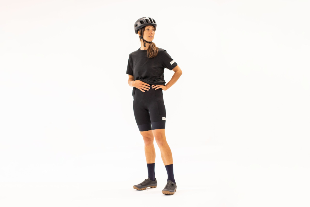 Albion Cycling women's abr1 pocket bib shorts (black) - 2022 season