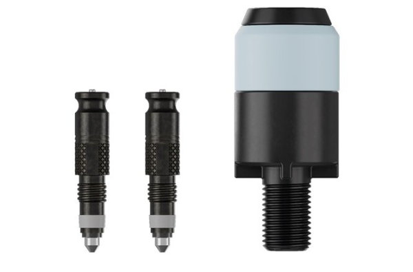 Schwalbe Ventileinsatz Clik Valve SV-SCV Set à 2 Stk. & Pumpenkopf-Adapter schwarz