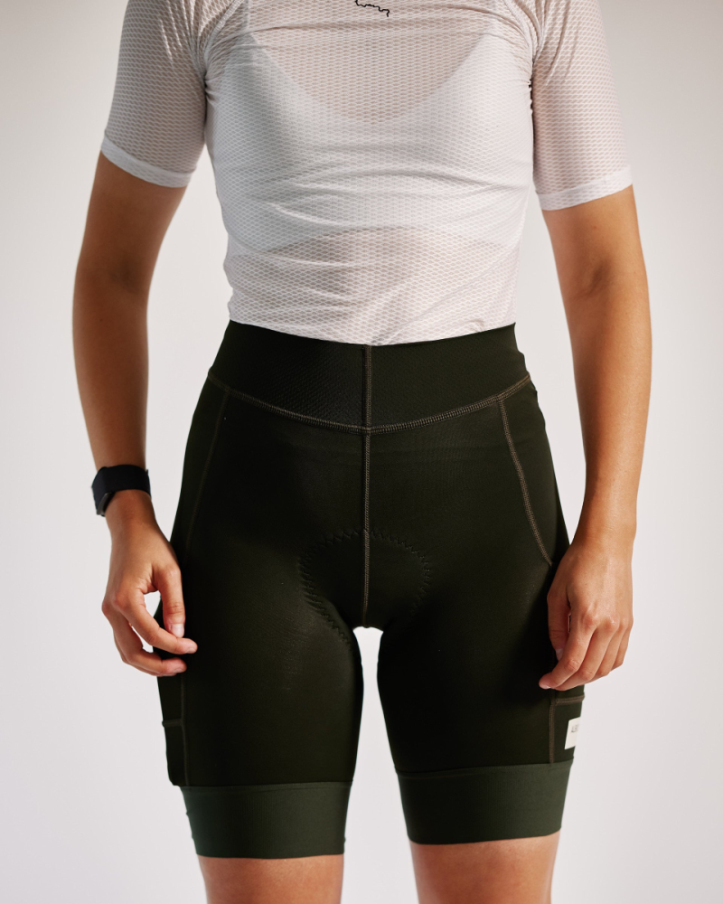 Albion Cycling women's abr1 pocket shorts (rosin)