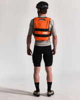 Albion Cycling Visibility Cargo Vest (Hi-Vis Orange/Reflective)