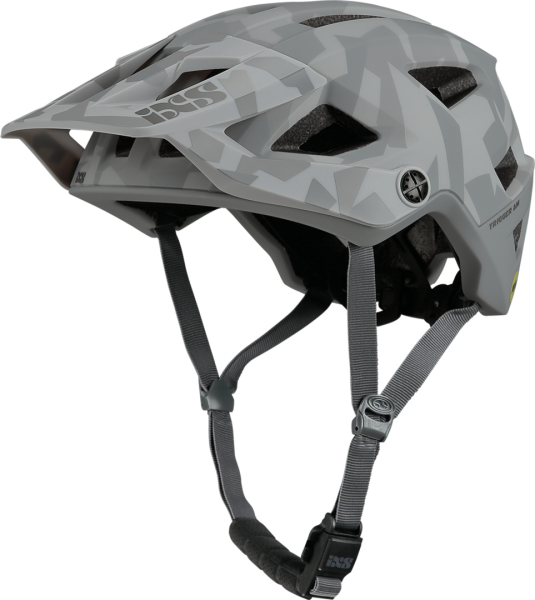 IXS trigger am mips helm camo grau