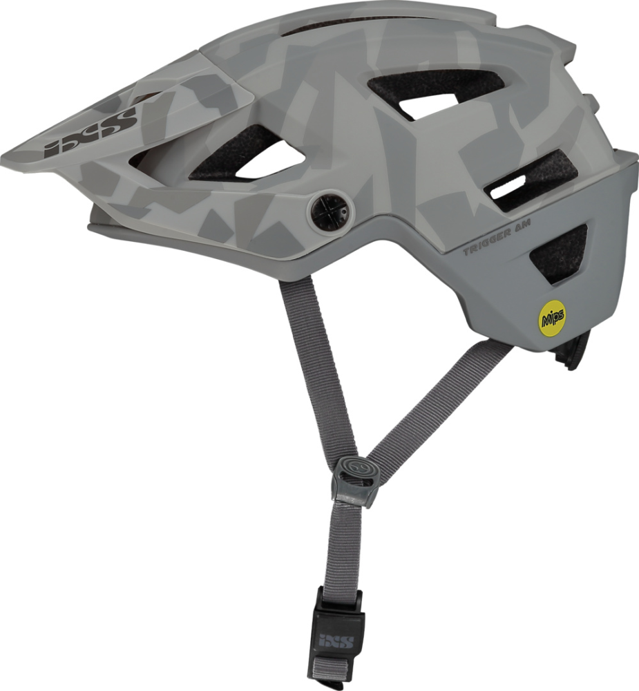 IXS trigger am mips helm camo grau