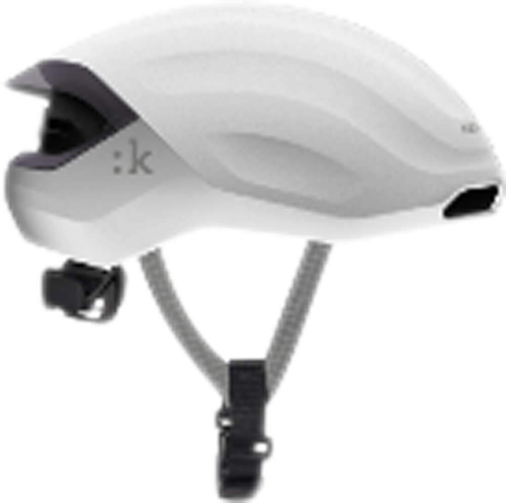 Fizik Kudo Aero Helmet + Light weiss S