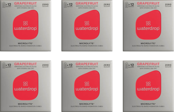 waterdrop Microlyte Grapefruit (6x12 Pack)