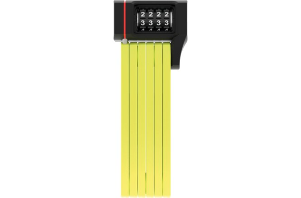 ABUS Faltschloss uGrip Bordo Combo 5700/80 Code m.Halter SH 5700/80 lime