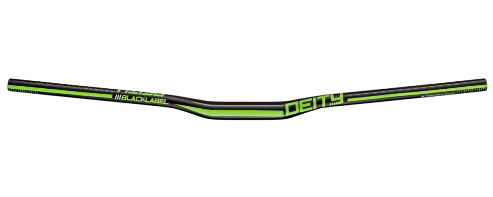 Deity Blacklabel 800 Lenker/cintre, 800 mm Breite, 15 mm Rise, 31.8 mm Lenkerklemmung/diamètre du cintre.