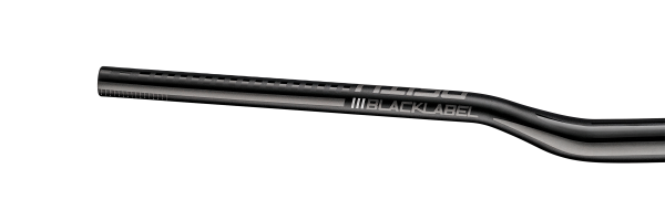 Deity Blacklabel 800 Lenker, 800 mm, 25 mm Rise, 31.8 mm Lenkerklemmung. Black / Stealth.