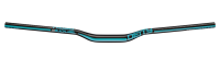 Deity Blacklabel 800 Lenker, 800 mm, 25 mm Rise, 31.8 mm Lenkerklemmung. Black / Turquoise.
