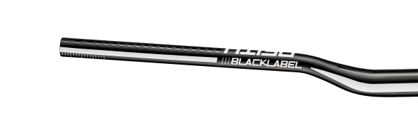 Deity Blacklabel 800 Lenker, 800 mm, 25 mm Rise, 31.8 mm Lenkerklemmung. Black/White.
