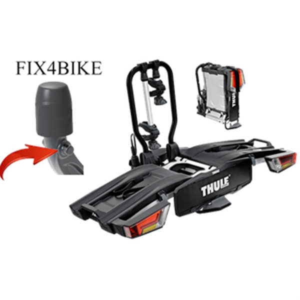 Thule Veloträger EasyFold 2 FIX4BIKE FIX4BIKE / 2 Velos / Stecker 13-pinFIX4BIKE, 17kg, für 2 Velos (965)