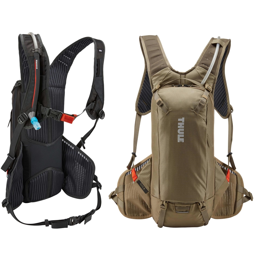 Thule SV Rucksack Rail 8/2.5L Obsidi mit Trinkblase (2.5L) ObsidianObsidian (schwarz), Trinkblase 2.5 Lite