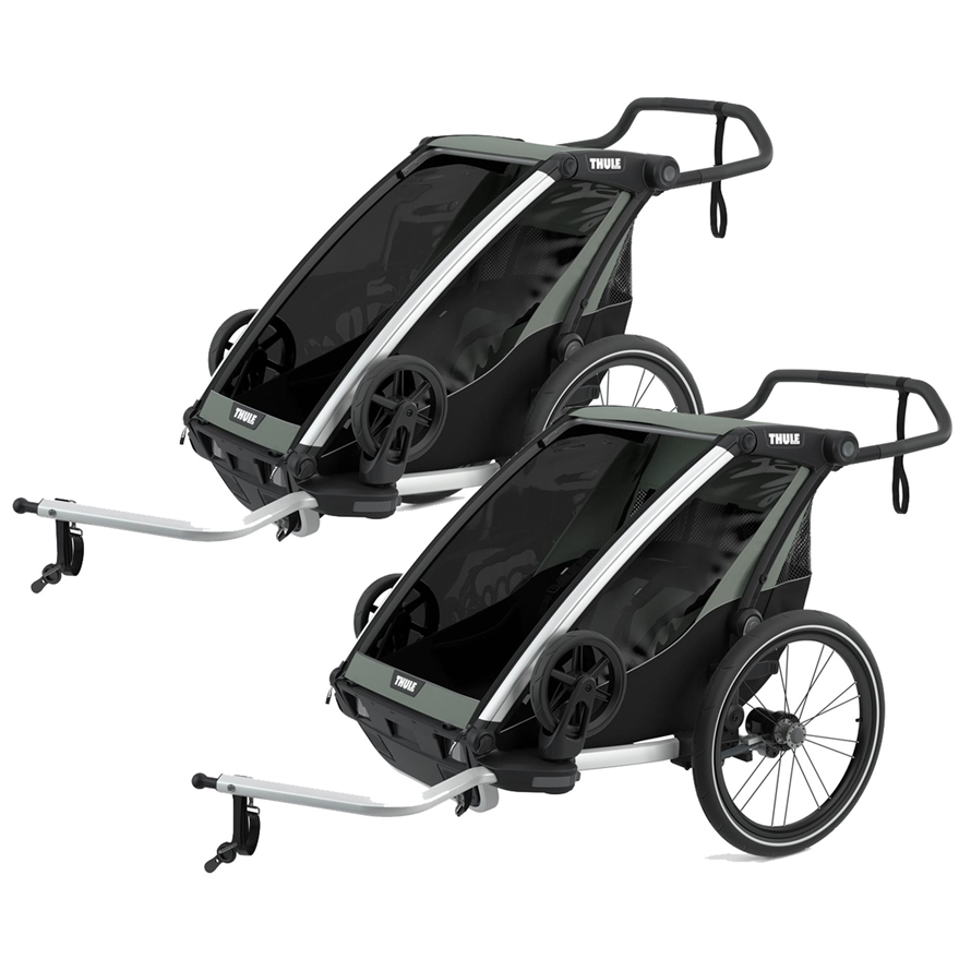 Thule Anhänger CHA LITE 1 Agave Alu/Agave (Bike+Stroll)