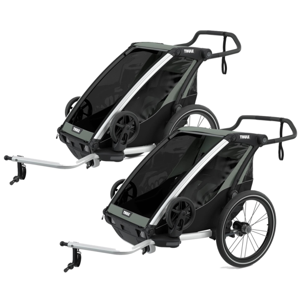 Thule Anhänger CHA LITE 1 Agave Alu/Agave (Bike+Stroll)