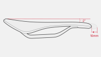 BONTRAGER Sattel Aeolus Comp 155 mm Black