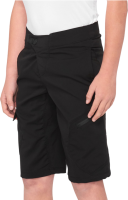 100percent Kinder Shorts Ridecamp schwarz 22
