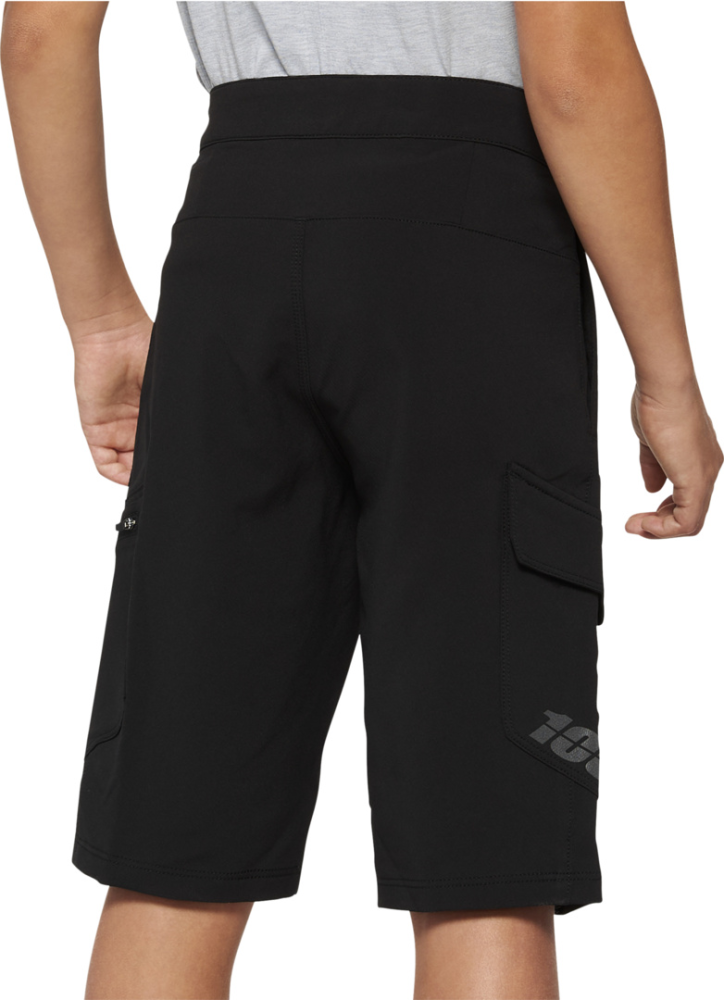 100percent Shorts Ridecamp Youth w-Liner schwarz 22