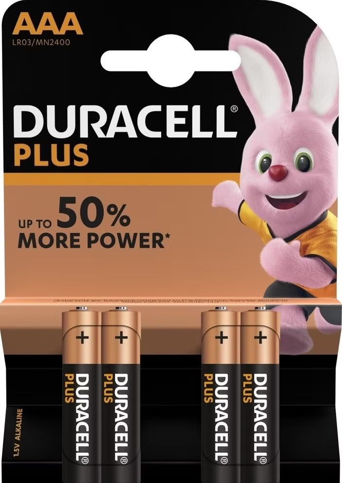 Duracell Batterie Mignon AAA LR03, 1.5V