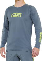 100percent R-CORE-X Long Sleeve Jersey grau S