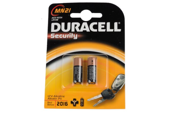 Duracell Batterie LR23 12V 2er-Blister