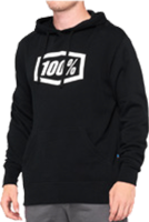 100percent ICON Pullover Hoodie Fleece - schwarz XL