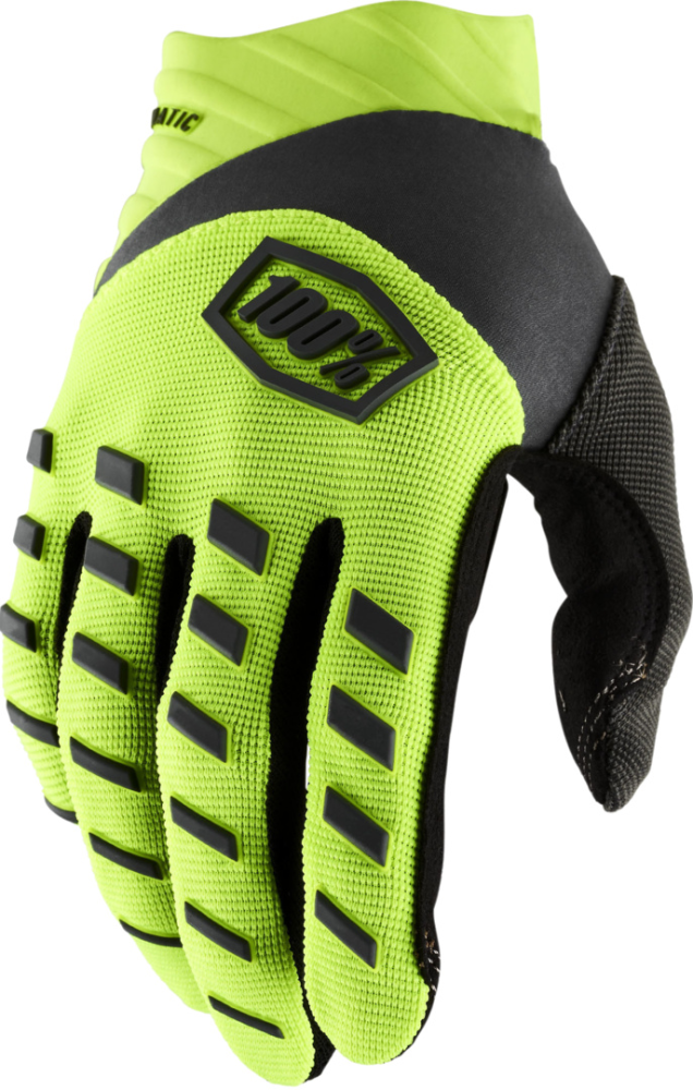 100percent Airmatic Gloves - Fluo Yellow S