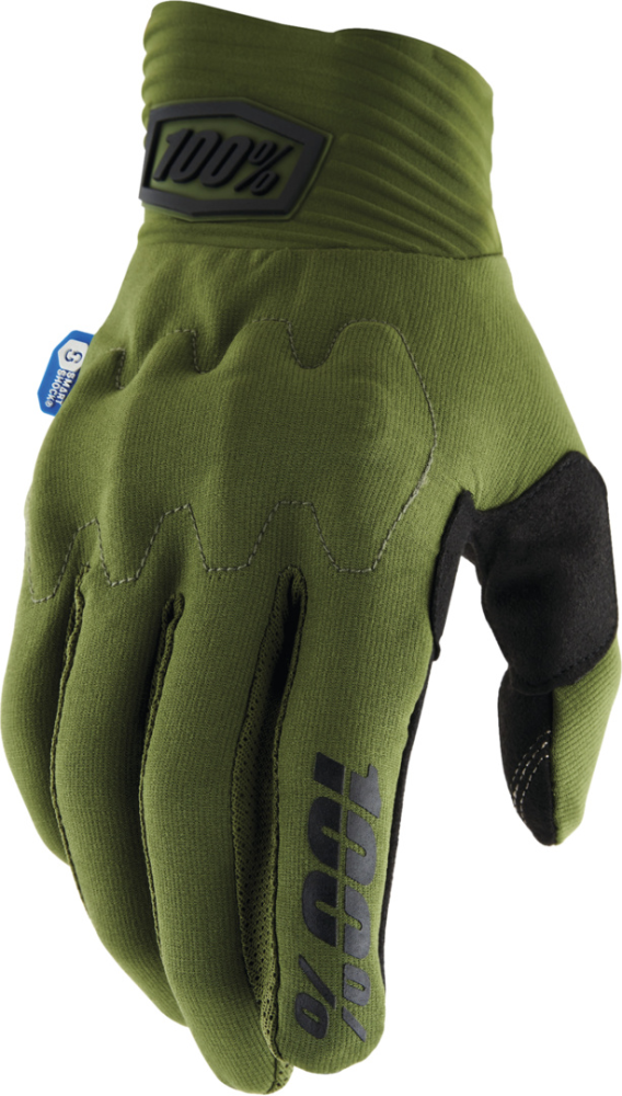100percent COGNITO SMART SHOCK Gloves army green M