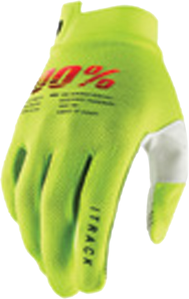 100percent Handschuhe iTrack fluo gelb M