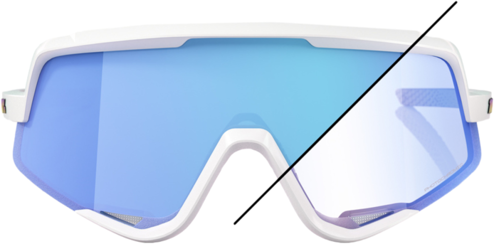 100percent GLENDALE LE - Bastille - Blue Mirror Photochromic