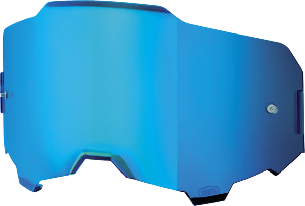 100percent Armega/ARmatic Repl. - Injected Mirror Blue Lens