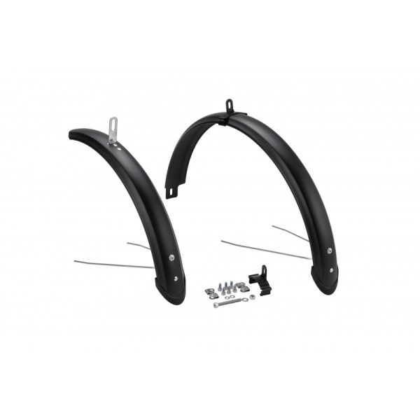 NALOO Mud Guard 24", matt schwarz