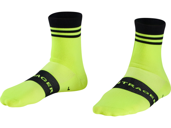 BONTRAGER Sock Race Quarter Large (41-43) Radioactive Yellow