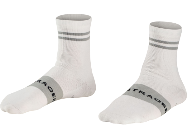 BONTRAGER Sock Race Quarter Large (41-43) White